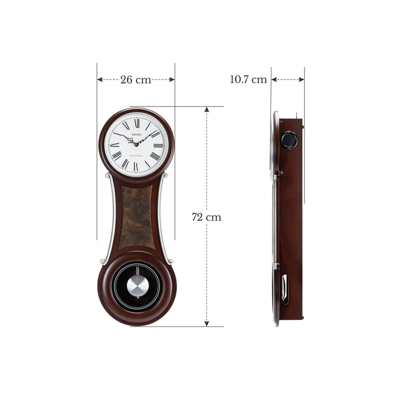 QXH077B Dual Chime Classical Pendulum