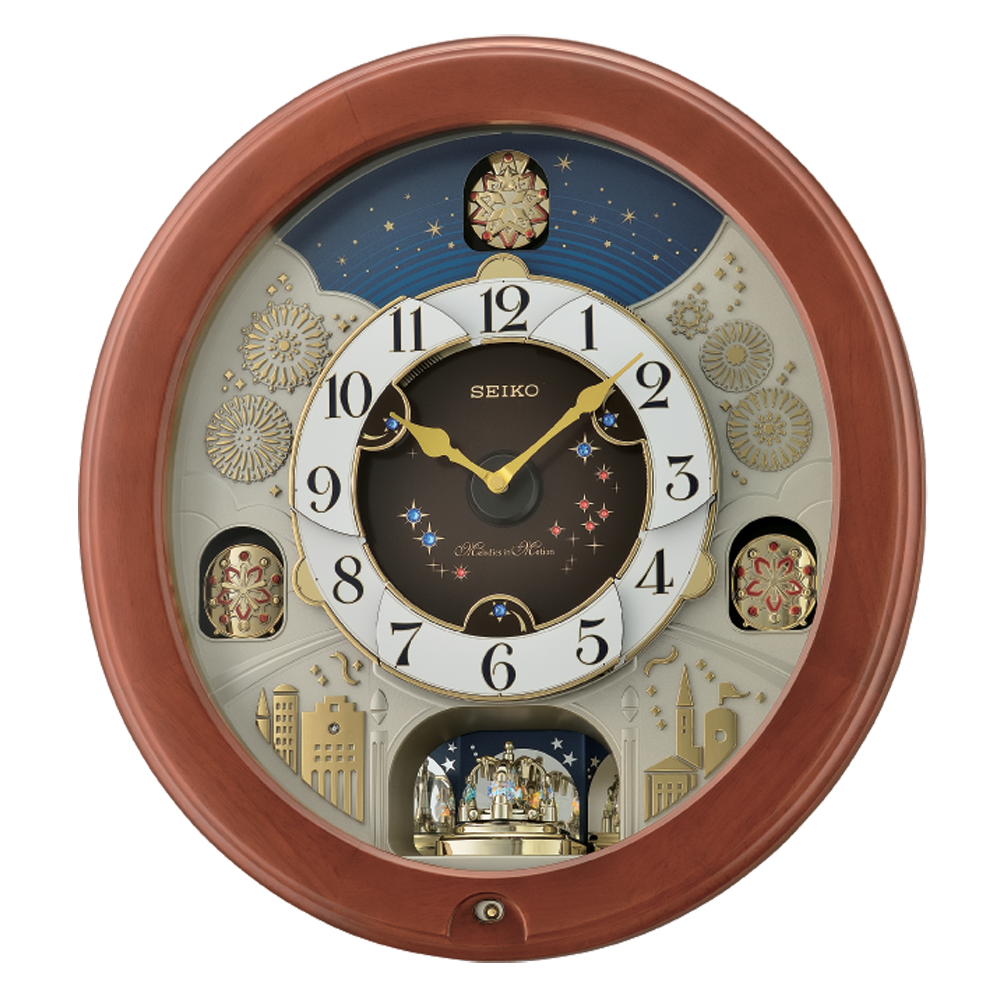 SEIKO ONLINE STORE QXM376B Melodies in Motion Clock SEIKO CLOCKS INDIA