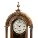 QXH075B Alderwood Pendulum Dual Chime Clock with Hourly Strike